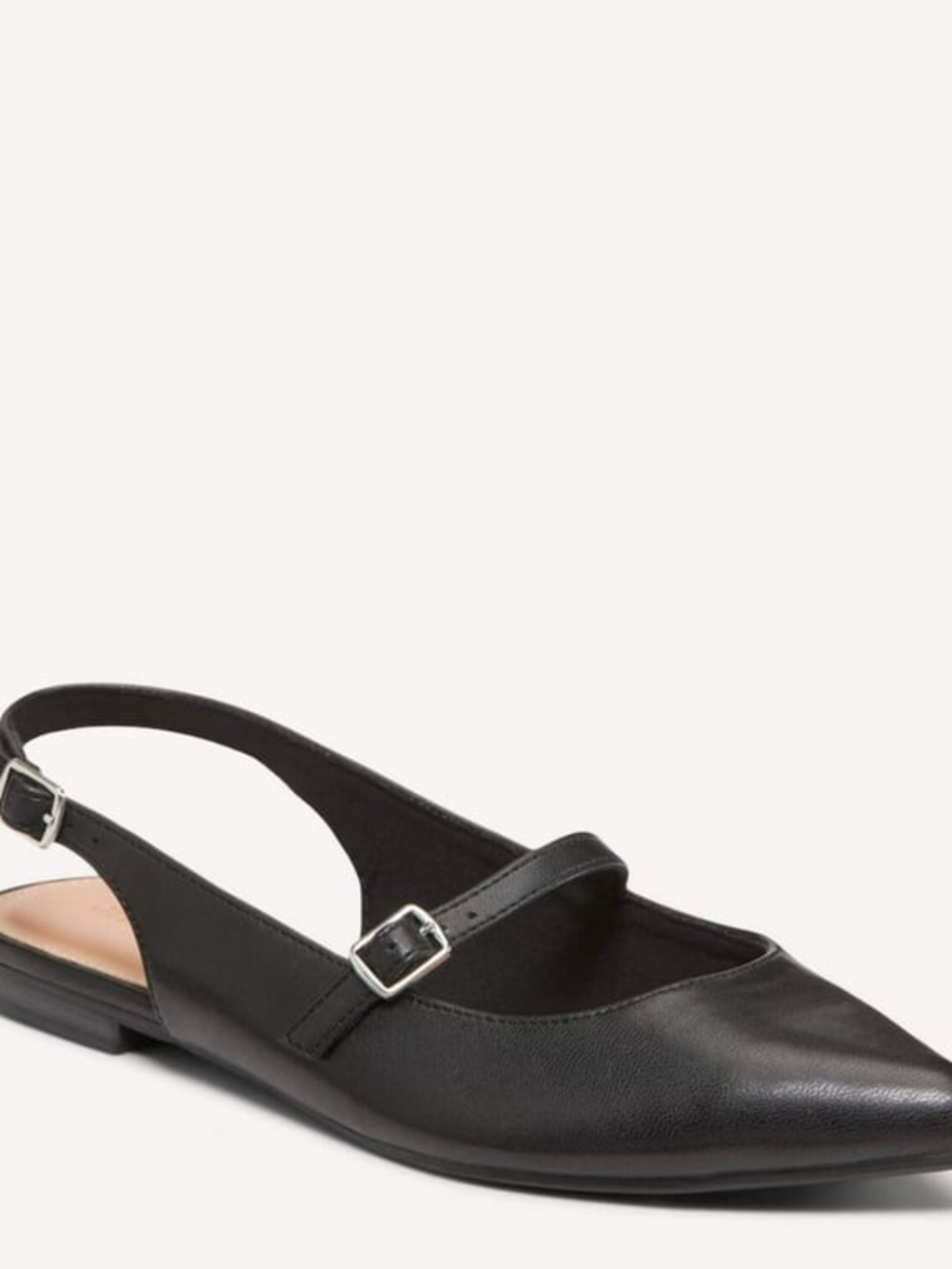 Old Navy Women’s Black Slingback Flats, Size 7.5